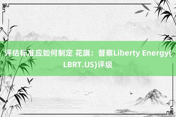 评估标准应如何制定 花旗：督察Liberty Energy(LBRT.US)评级